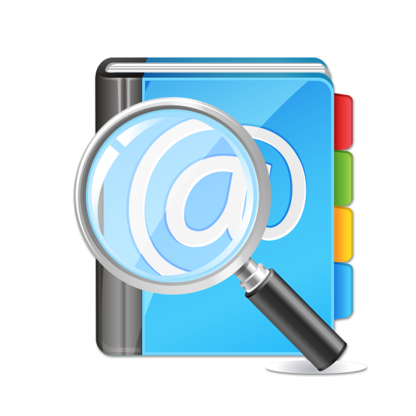 Email address book to communicate directly with customers.